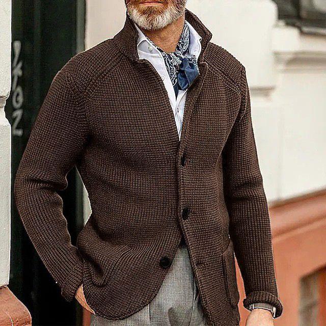 Elegancki Sweter z Guzikami