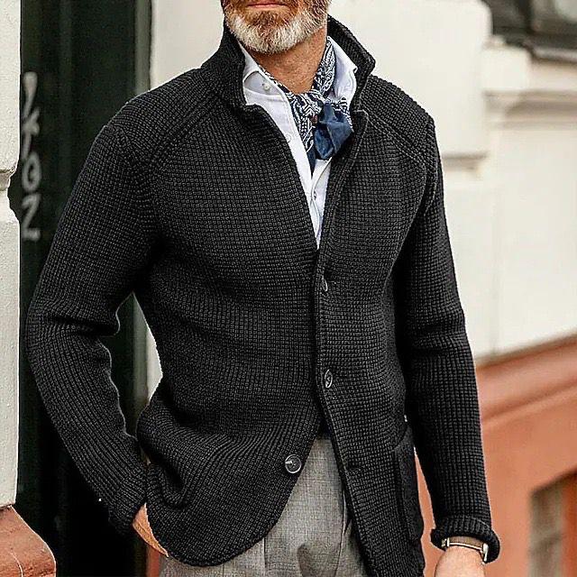 Elegancki Sweter z Guzikami