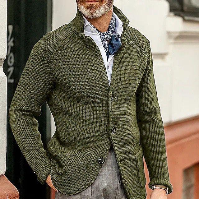 Elegancki Sweter z Guzikami